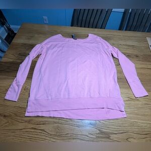Sweaty Betty Pink Active Crewneck Pullover Sweatshirt Size X-Small